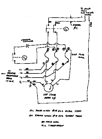 Single to 3 phase converter wiring diagram
